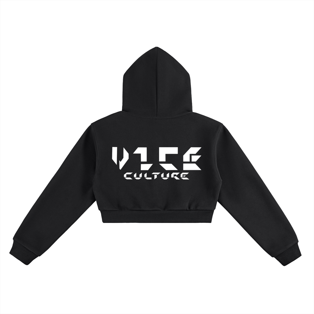 V1CE CULTURE Cropped Hoodie