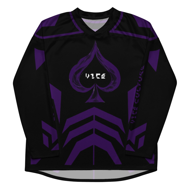 JERSEY PURPLE ON BLACK